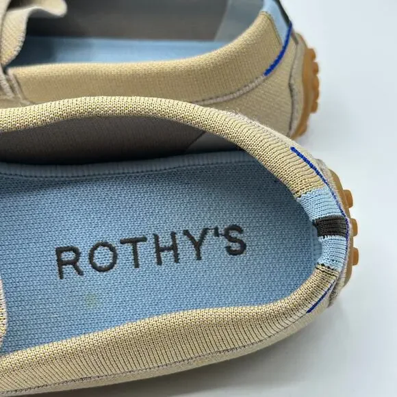 ROTHY\'S The Driver Loafer Sand Trap Tan Beige Sz 8.5M or 11W ROTHY main image 3